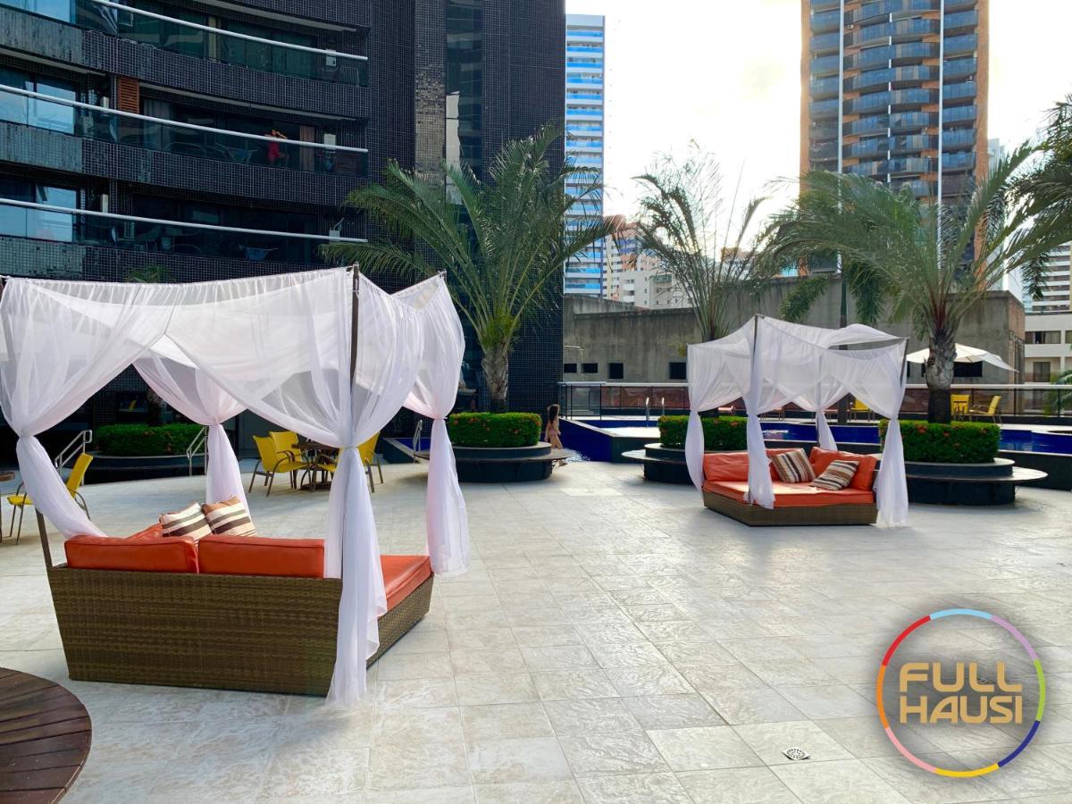 Landscape Flat Alto Padrao Condominio Na Beira Mar Форталеза Екстериор снимка